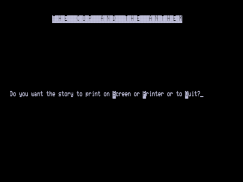 Screen shot